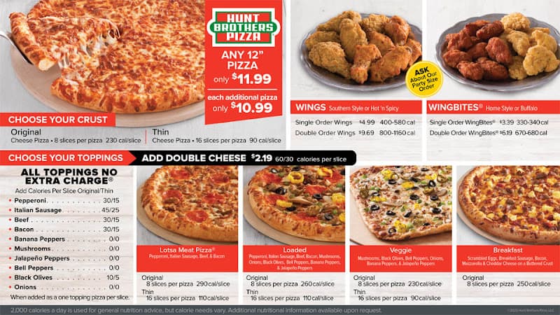 Hunt Brothers Pizza