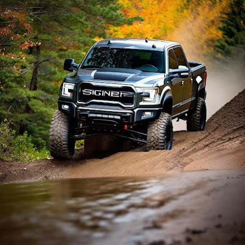 Back country off road in Livingston, TX