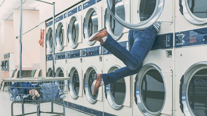 Wash up laundry