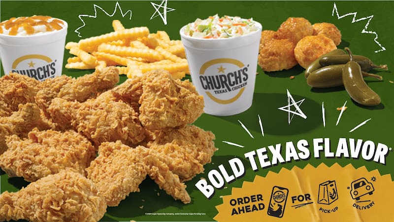 Church's Texas Chicken in Vidor, TX