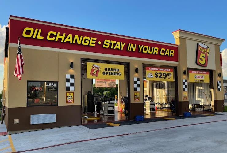 Take 5 Oil Change