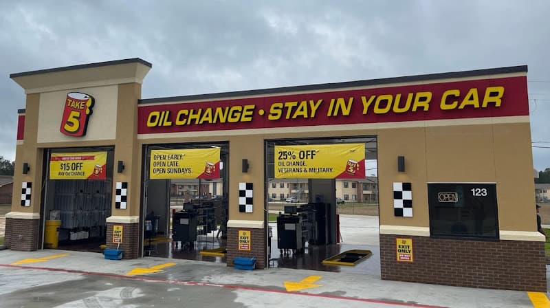 Take 5 Oil Change