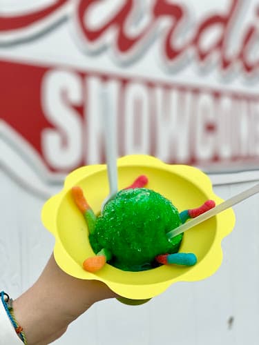 Cardinal Snow Cone Stand