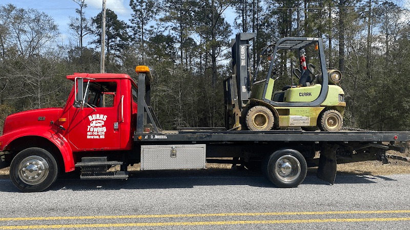 Burns Towing | Roadside Assistance | Newton, MS
