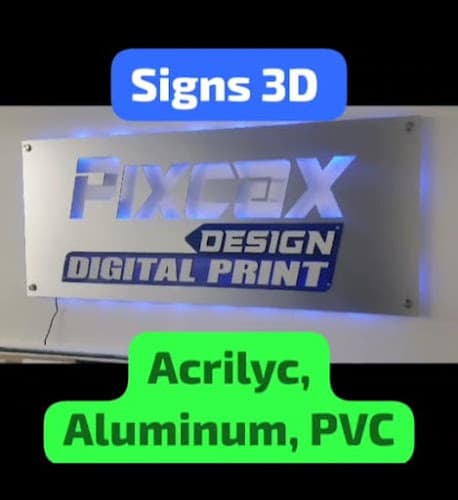 pixcax design sign
