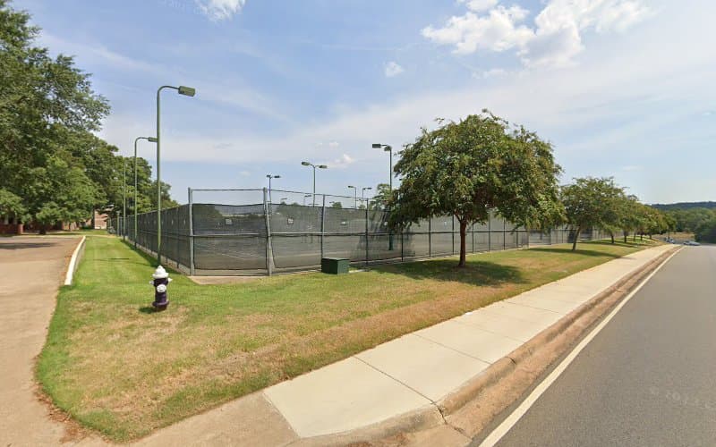Stephen F. Austin Tennis Courts in Nacogdoches, TX